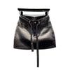 2025 Sommer Trend A-Linien-Rock: Schwere Bohr-Nischen-Design, Damen-Jeans-Shorts mit weitem Bein