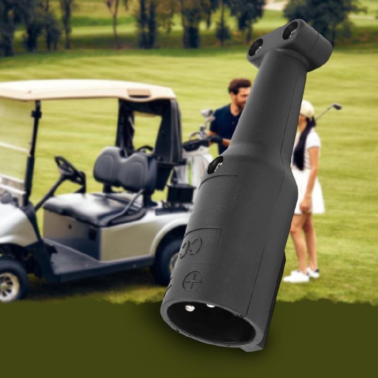 101828901 48V Golf Cart Charging Adapter Round Connector High Temperature Resistance Easy Installation Accessories