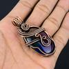 Rainbow Solar Quartz 999 Copper Wire Wrapped Pendant, Handmade Gemstone Pendant Jewelry, Gifts For Wife Brand New Pendant