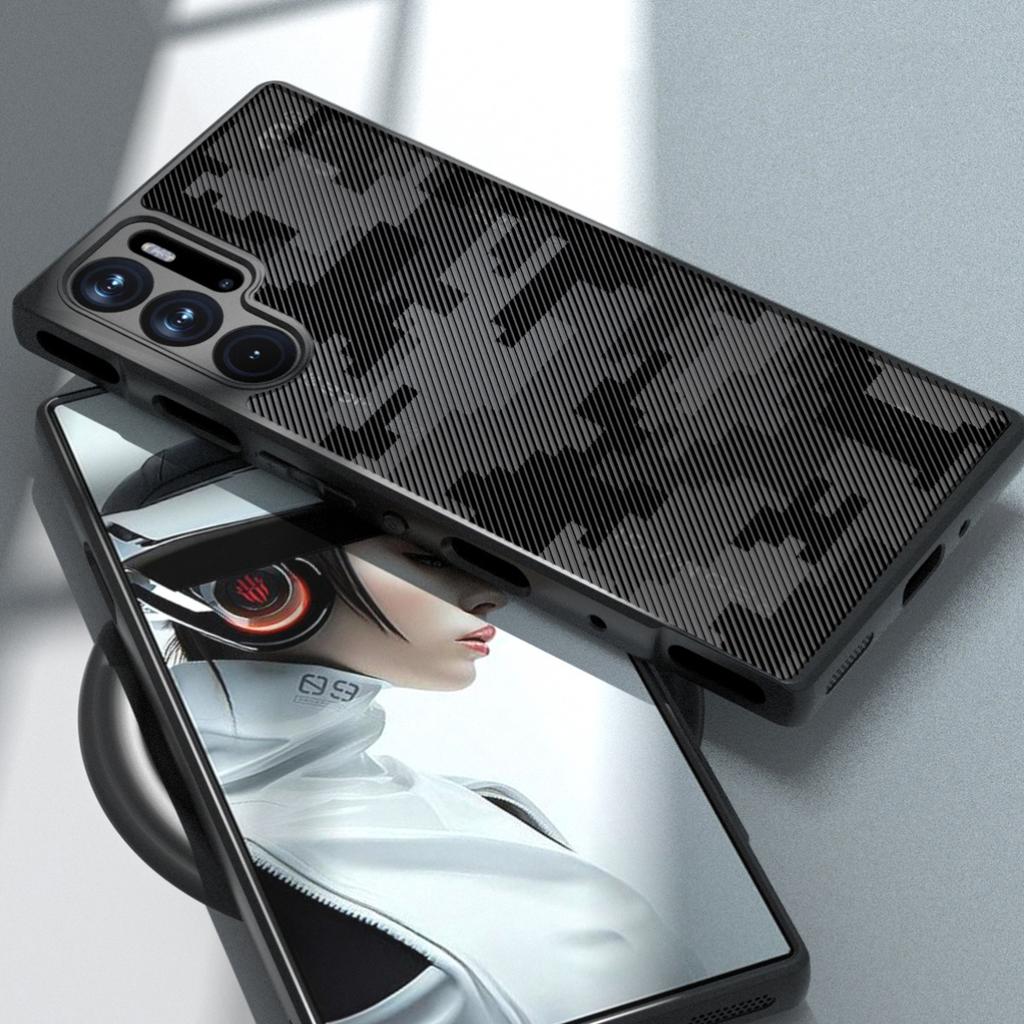 Чехол для телефона IBMRS для ZTE nubia Red Magic 9 Pro 5G/9 Pro+ 5G Противоударный чехол TPU+PC Чехол для телефона