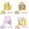 Creative Park Series Street Building Blocks Coffee Shop Children's Toys