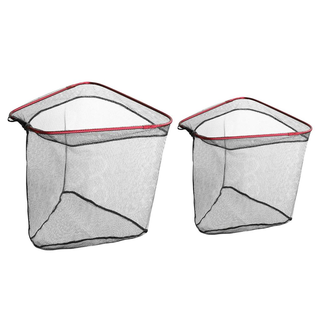 Aluminum Alloy Replacement Foldable Fishing Landing Net Removable No Handle for Steelhead Catfish