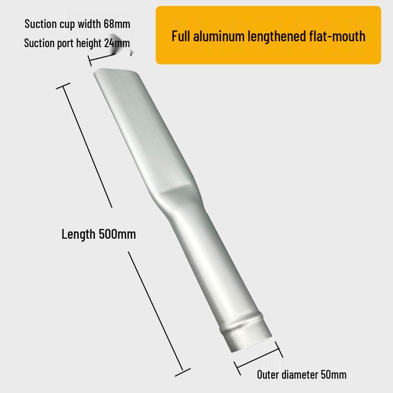 Industrial Vacuum Cleaner Accessories: Anti-static Hose, Floor Brush, Bent Pipe, Bristle Strip, Dust Scraper Nozzle, Flat Mouth Adapter 50.