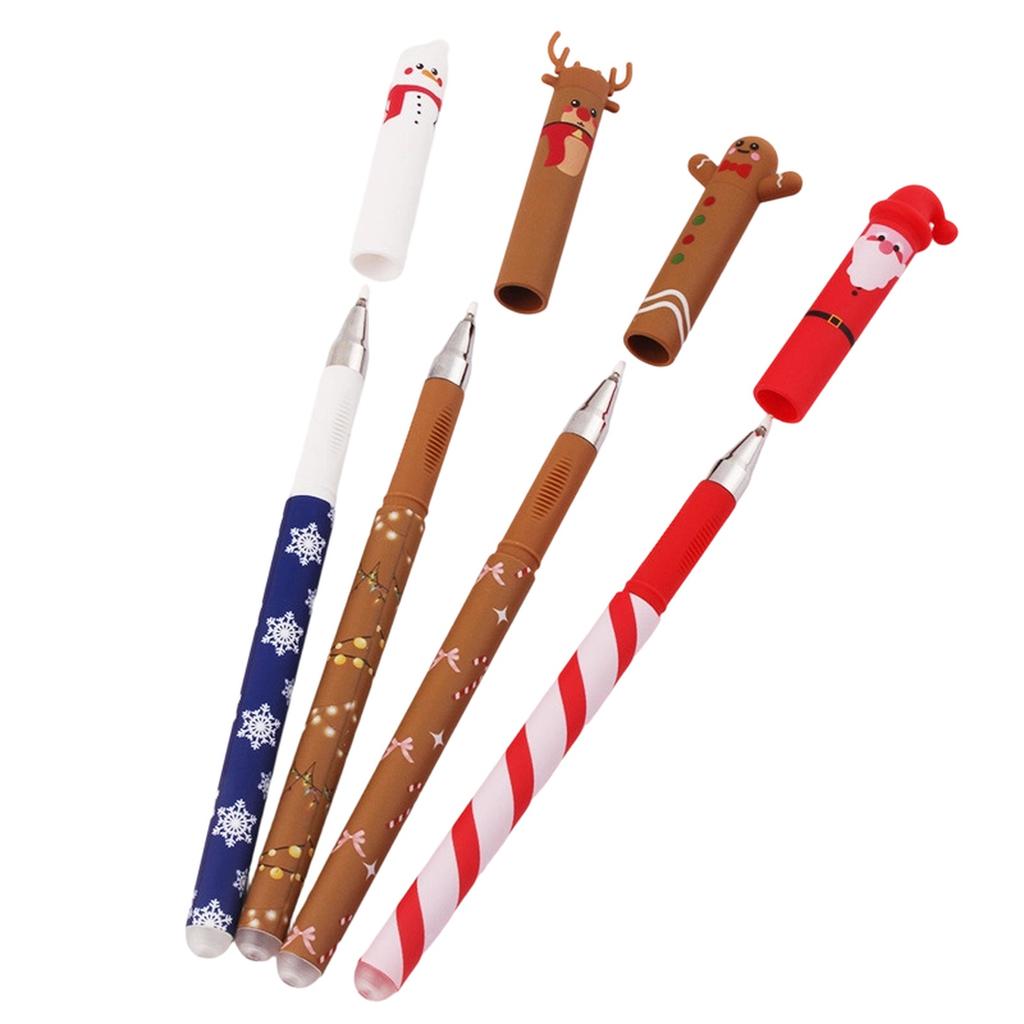 Erasable Gel Pen Set 4 Colors Christmas Special Edition Eraserable Pen Kit