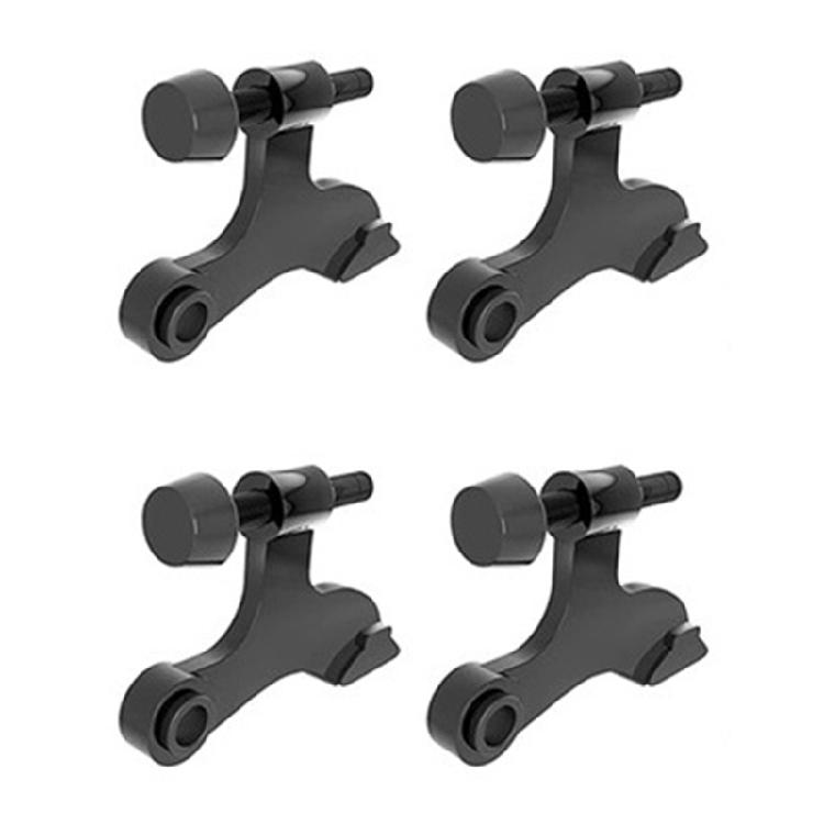 Door Top Hinges set US Type Door Stoppers set Heavy Duty Door Support Metal Hinges Pin Door Stop Simple Installation