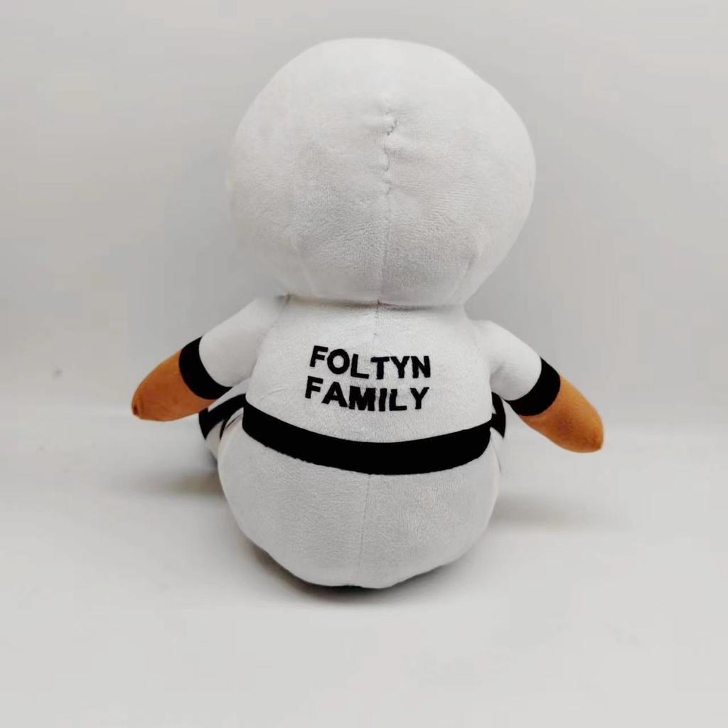 New Foltyn Family Plush White Bodyguard Doll Roblox Game Peripheral Plush Toy