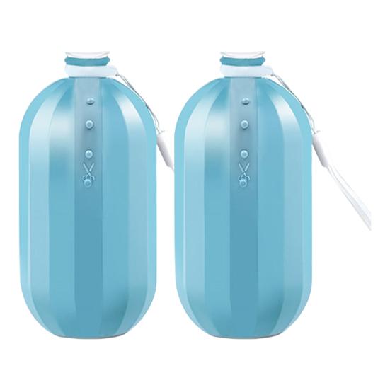 2PCS Toilet Cleaner with Lanyard Design High-Concentration Cleaning Fluid Automatic Cleaning Function Hanging Toilet Bowl Cleaner