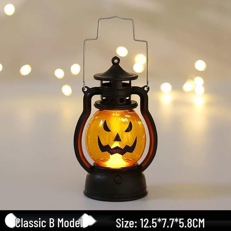 Children s Portable Pumpkin Lantern: Halloween Night Light & Decorative Ornament