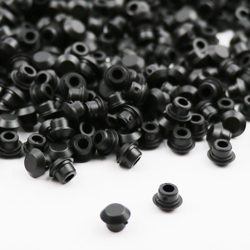 100pcs MOC Bricks Building Block Parts Rubber Technical Tread Attachment 24375 Track Chain Grip Compatible with 88323 57518