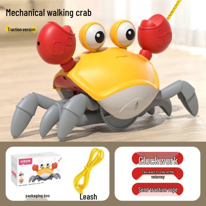 

Electric Crawling Crab Toy for Babies 0-1 Year: Interactive Induction and Escape Play for Boys and Girls