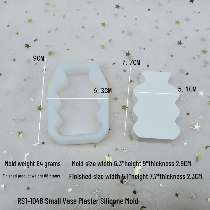 Geometric S & N-Shape Arch Aromatherapy Candle Silicone Mold