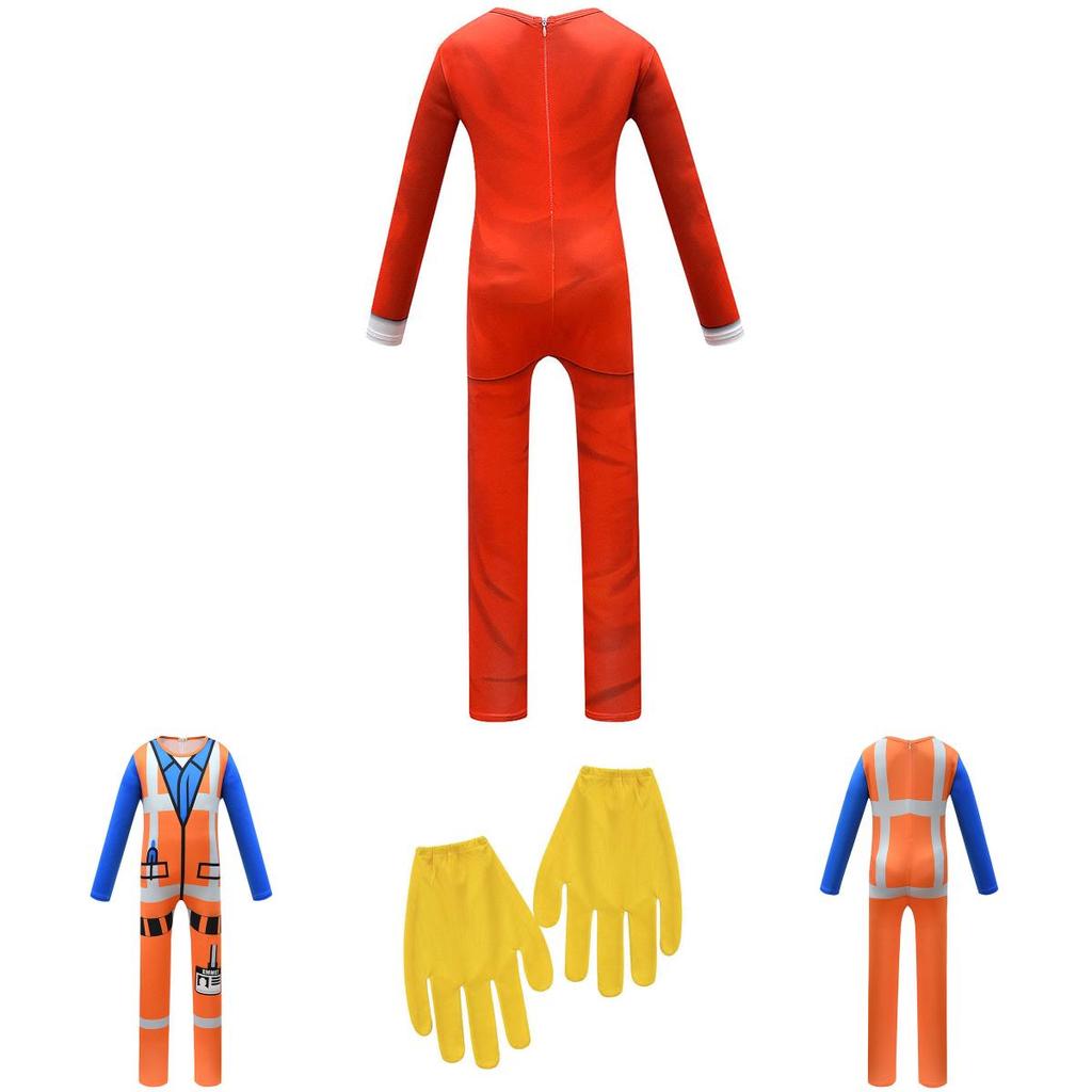 Eye-catching Roblox Cosplay Costume Kids Jumpsuit For Halloween And Parties