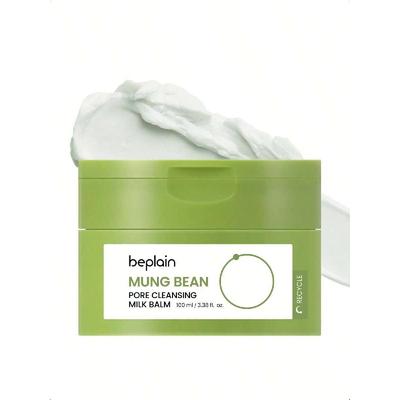 Beplain Munginių pupuolių poras valantis pienelis-balzamas 100ml | Be kvapiklių | Korėjietiškas makiažo valiklis | Neriebi šerbeto tekstūra