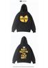 WUTANG School Retro Hip Hop Classic Print Hoodie
