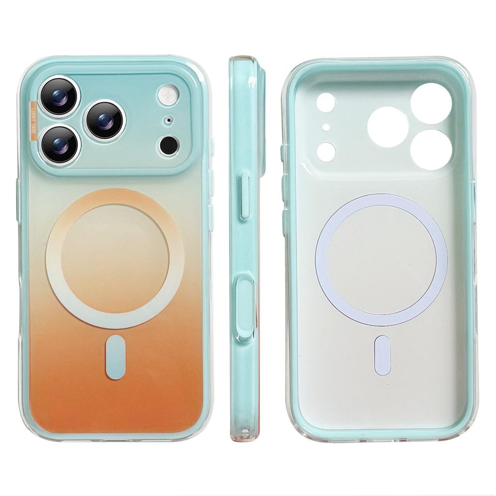 The New Dopamine Gradual Change Applies To iPhone11promax Mobile Phone Case 11 Apple 11 Magnetic Suction 11 Protective Case