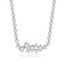 ZHOUYANG Pendant Necklace For Women New Fresh Mini Zircon Rose Gold Color Wedding Engagement Party Gift Fashion Jewelry N023