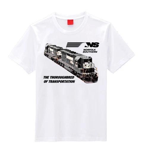 

Norfolk Southern High Hoods SD40-2 GP38-2 Train T-shirts M