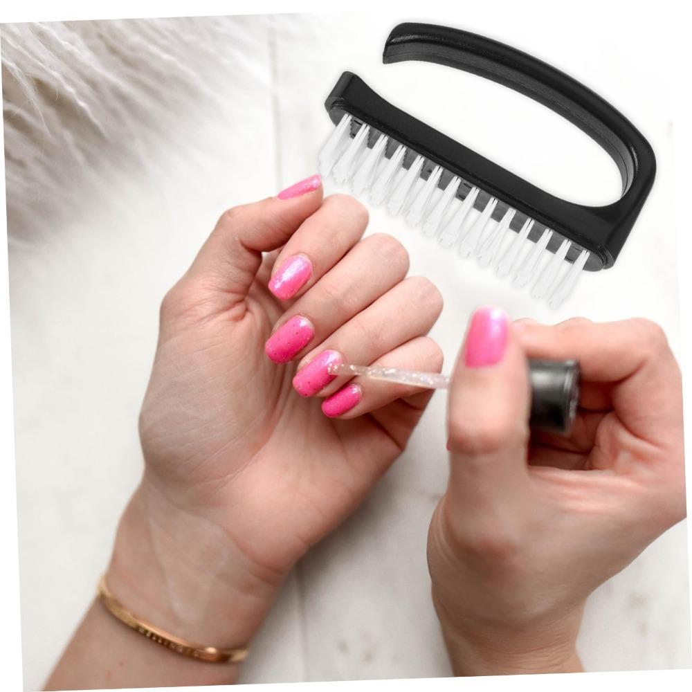 Dust Nail Brush Multi-function Fingernail Scrub Brush Nail Maintenance