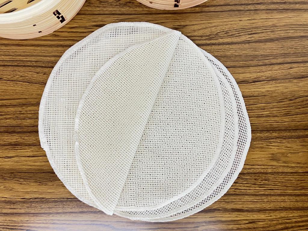 Plus One Steaming 30 X 30 4 Made In Japan Cloth, Japanese-made, Round, Approx. Cm, Pieces, 100% Cotton,