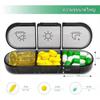 7 Tage Pillen Medizin Box Wöchentlicher Tablet Halter Lagerung Organizer Container Fall Pille Box Splitter Pille Fall Organizer