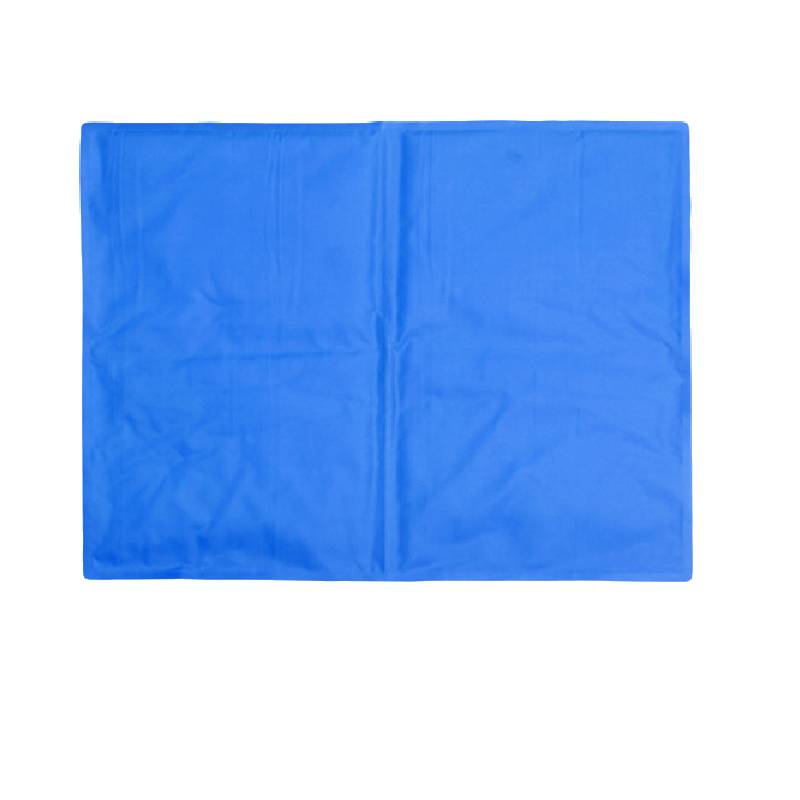 Pet Mat Gel Dog Cat Cooling Sleeping Pad Summer Pets Supplies Square Blue