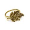 10pcs/ot Classic Vintage Leaf Napkin Ring Leaf Napkin Buckle Maple Leaf Alloy Napkin Ring Wedding Table Decoration