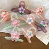 Acrylic Flower Simple Hairpin College Simple Ins Wind Hair Grab Fashion Versatile and Elegant Niche Hair Accessories