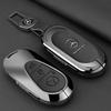 ZJH5   Leather Smart Remote Key Protector Car Key Case Cover For Mercedes Benz A C E S GLC GLE GLB W204 W205 W206 W212 W213 W221 W223