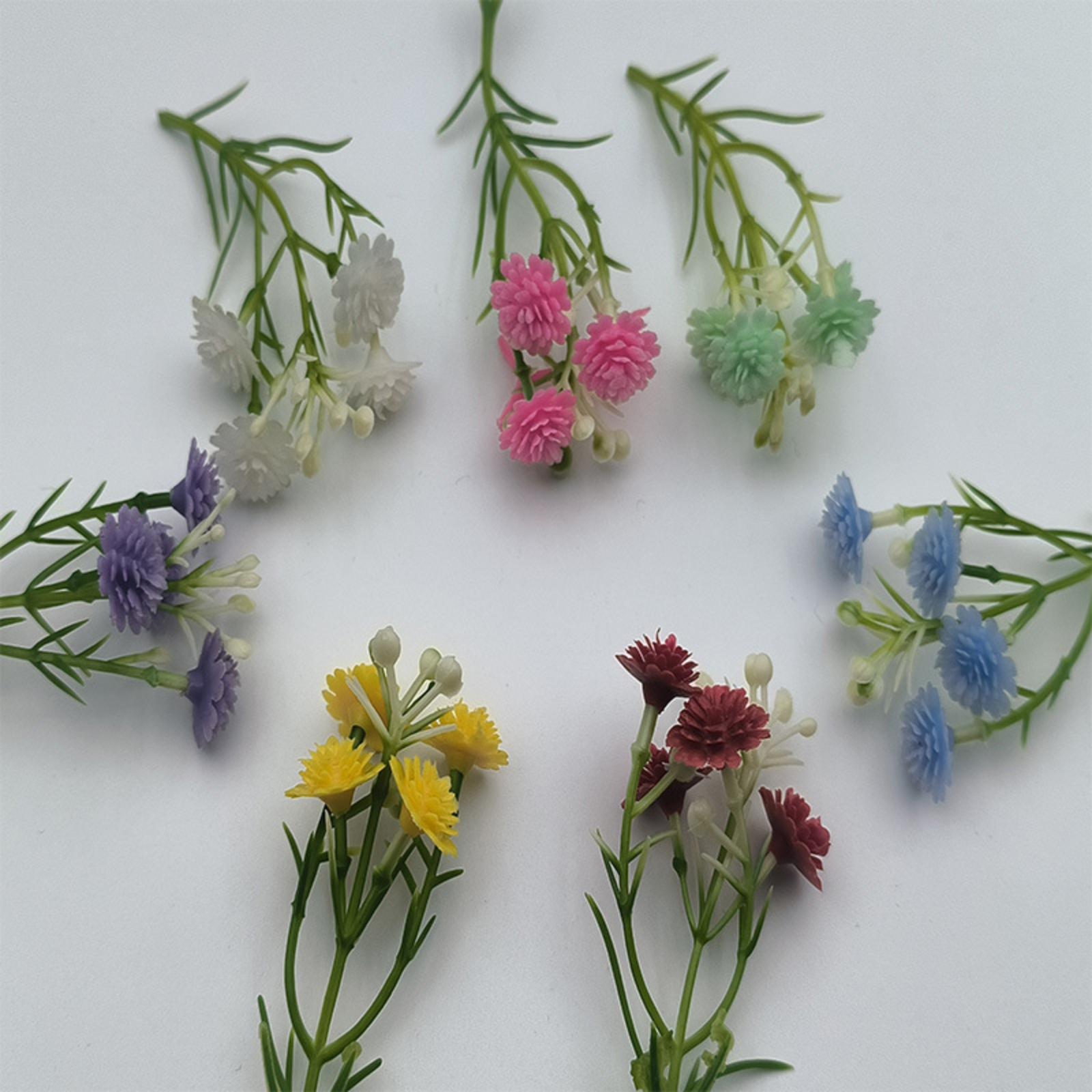 

DIY Plastic Flower Refrigerator Magnet Accessories One Size