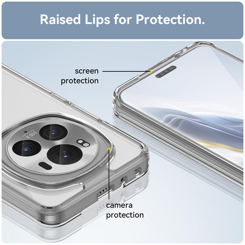For Honor Magic 6 Pro Case Cover Huawei Honor Magic 6 Pro Capas Shockproof Colour Clear Transparent Fundas Honor Magic 6 Pro 5G