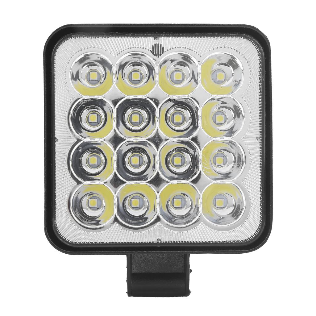 48W 16LED čtvercové pracovní světlo Jasné IP67 vodotěsná lampa pro auto motocykl nákladní automobil loď