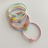 Hair Scrunchies Thick Pastel Color 2000s Hair Scrunchy Elegant Hair Rope Scrunchy Women Ponytail Holder