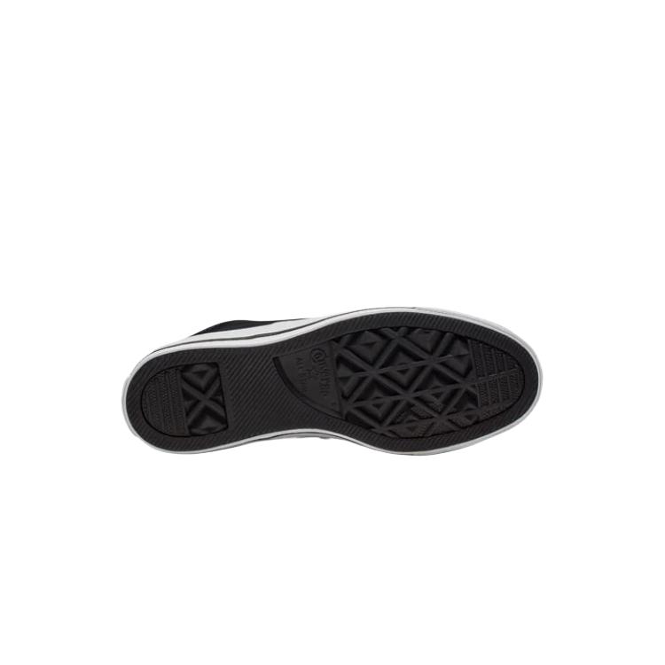 Converse Chuck Taylor All Star comfortable and versatile mid-top canvas shoes for women in black