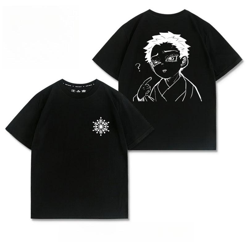 Demon Slayer Anime Iwakaza Renyuki Printed Tshirt Unisexs and Womens Tshirt Unisexs Top Sports Tshirt 2026 Summer New Tee