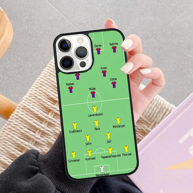 Football Soccer Tactics Time Phone Case For iPhone 17 Air 13 12 14 15 16 Cover For Apple Pro Max Plus