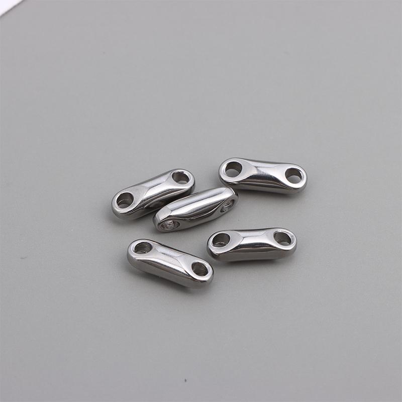 5/10 Pcs Anti-Fade Stainless Steel Pointed Cone Charms, Connector Pendants for Handmade Bracelet & Necklace DIY