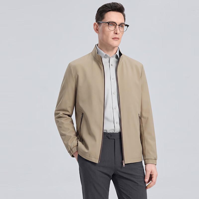 ROMON Men's Business Casual Padded Jacket
