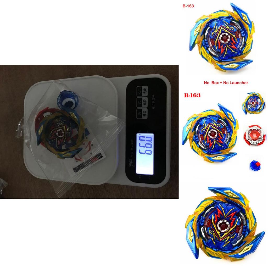 B-163 Beyblade Burst Superking Booster Brave Valkyrie Ev' 2a Design Blu Vibrante Oro Per Battaglie Coinvolgenti