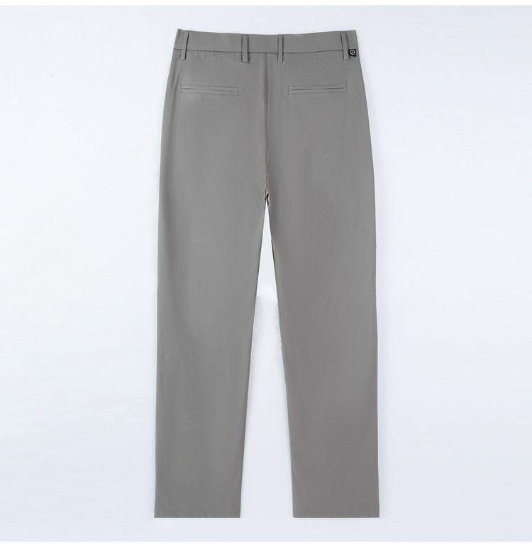 DP Non Ironing&Cool Long Staple Cotton Summer Thin Casual Pants Men's Straight Stretch Large Business Pants