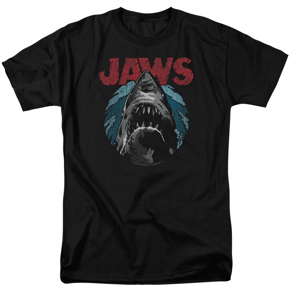 Jaws Water Circle Mens T Shirt Black Unisex T-Shirt XL