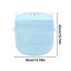 Mesh Holder Toy Storage Net For Bath Time Large-capacity Design Water-draining Mesh Self-adhesive Suction Hooks