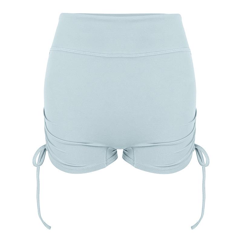 

Женские утягивающие шорты для йоги на весну/лето - Дизайн с эффектом персиковых ягодиц и облеганием бедер с кулиской Medium