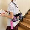 Heart Shaped Simple Buckle And Chain Design Women Casual Shoulder Bag Itabag