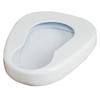 Portable Bedpan, Metal Smooth Contoured Bed Pan Seat Urinal Incontinence Aids Device for Bedridden Patient Home Daily