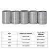 20 Pcs   Conditioning Joint Cover Aluminum AC Hose Tube Connector Cover Pipe Fitting  