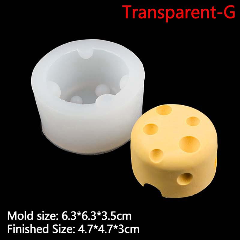 Cheese Embryo Style Silicone Candle Mold Handmade-Soap Diy Candle Art Mould Mochi Squishy Toy Mold Baking Tool Kitchen
