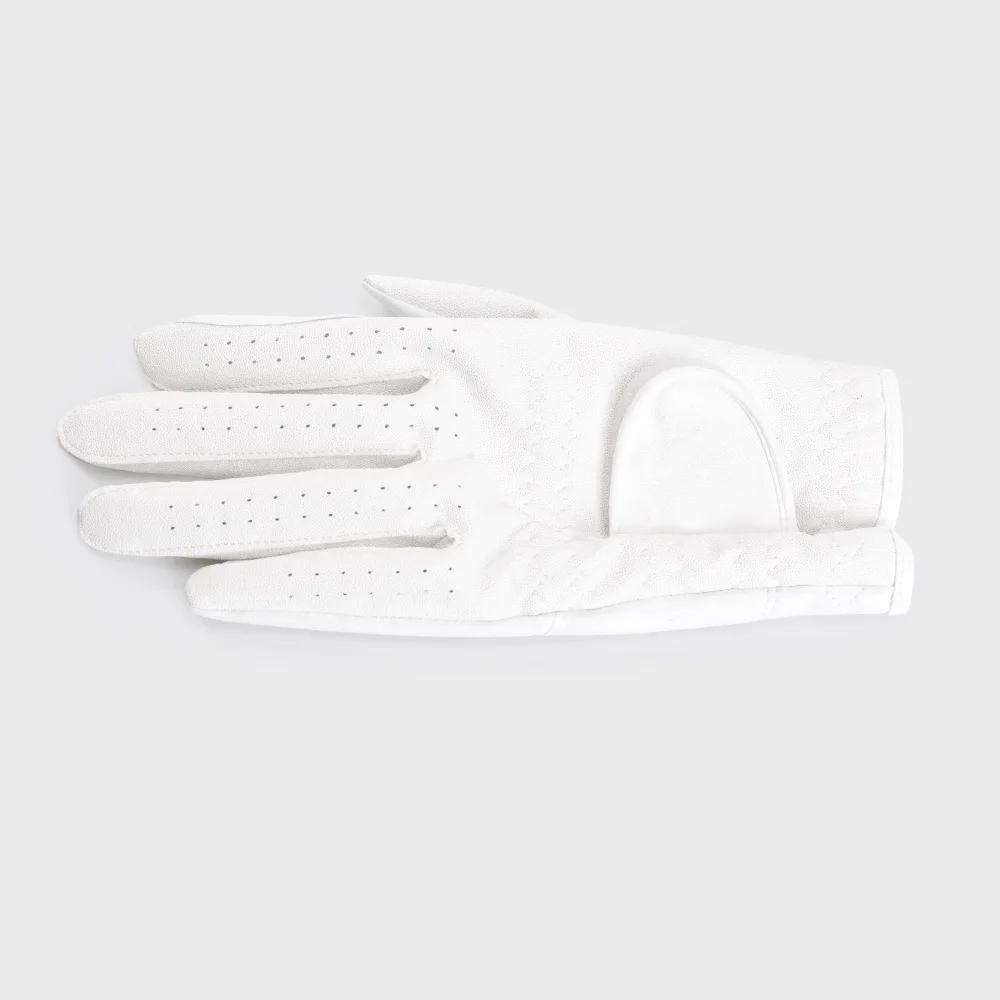 

1Pc Professional Golf Glove Non-slip Soft Fabric Breathable Comfortable Golf Gloves Male Left Single High Quality White Gloves 22 белый