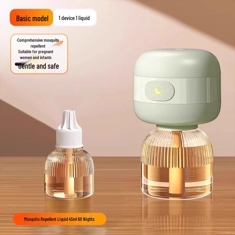 Electric Mosquito Repellent Liquid for Home - Safe for Pregnant Women & Infants, Plug-in Refill