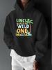 Wild Uncle Tropical Coconut Tree Fun Print Casual Sports Outdoor Unisex Long Sleeve Hooded Sweatshirt Unisex Top Autumn Winter