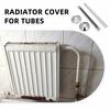 1Set Radiator Pipe Covers ABS Clip-on Sleeves Decorative Collars for Central Heating Pipes Easy Installation Home Radiator